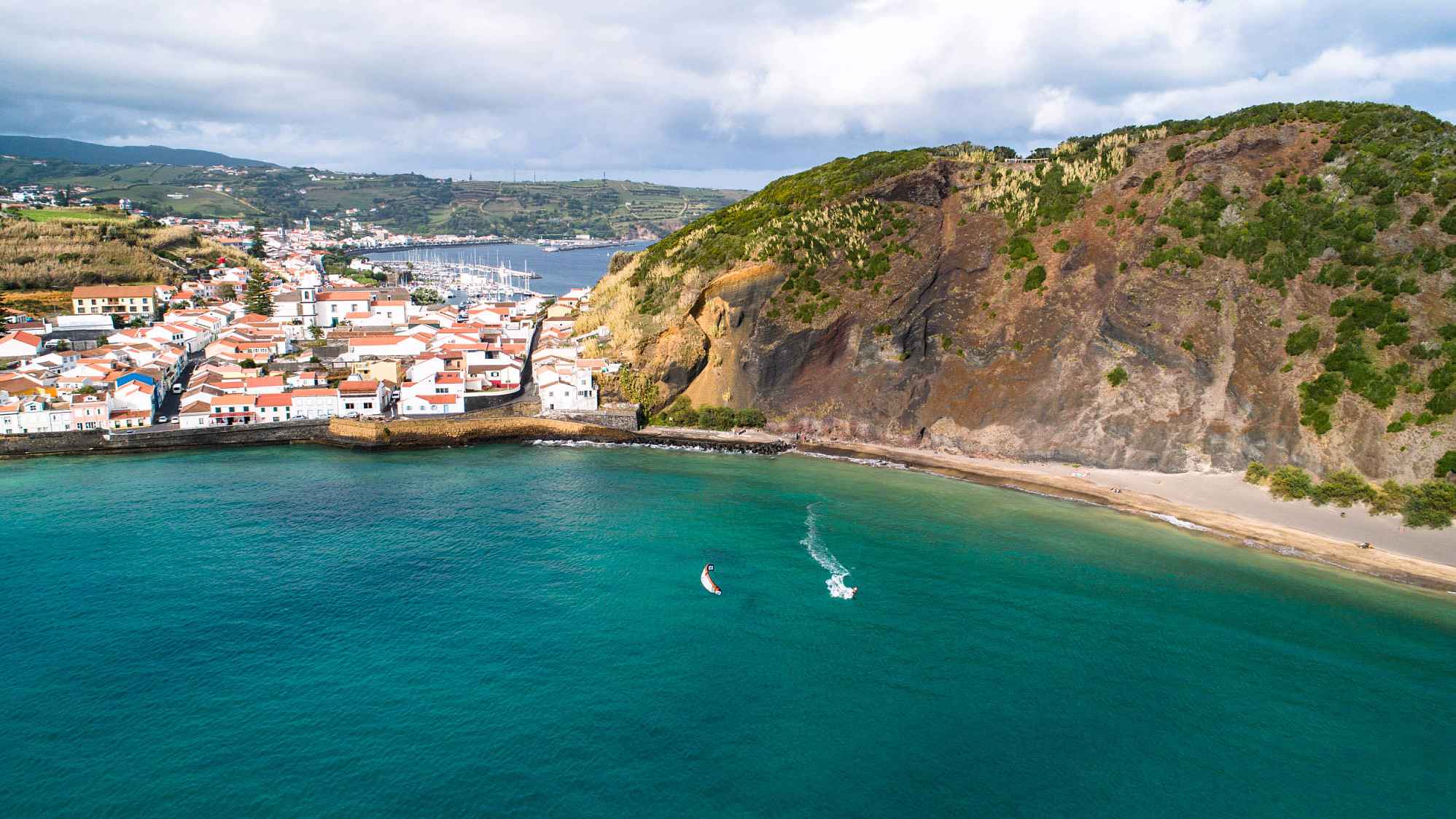 Faial island - Porto Pim beach