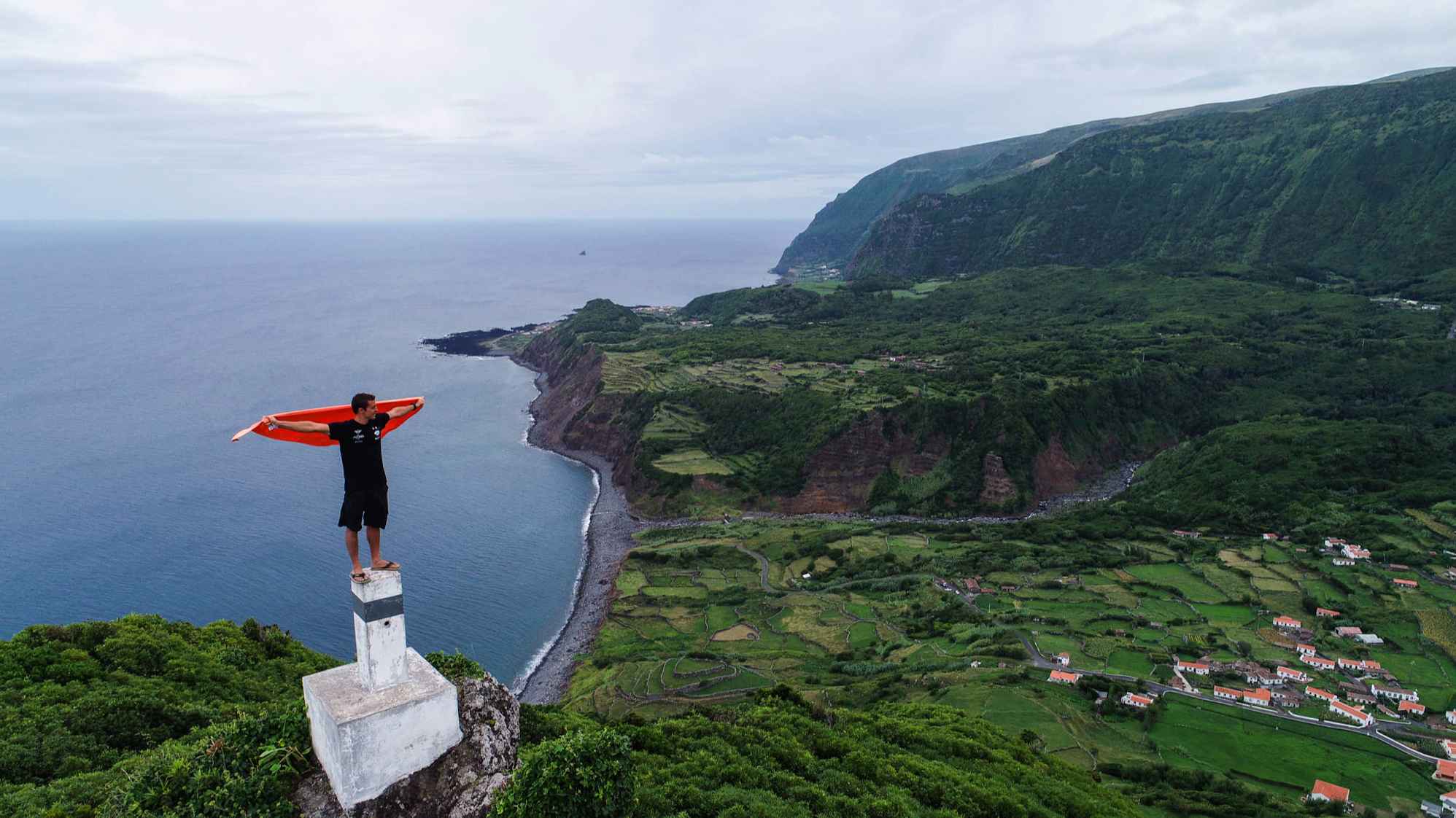 Flores island sightseeing