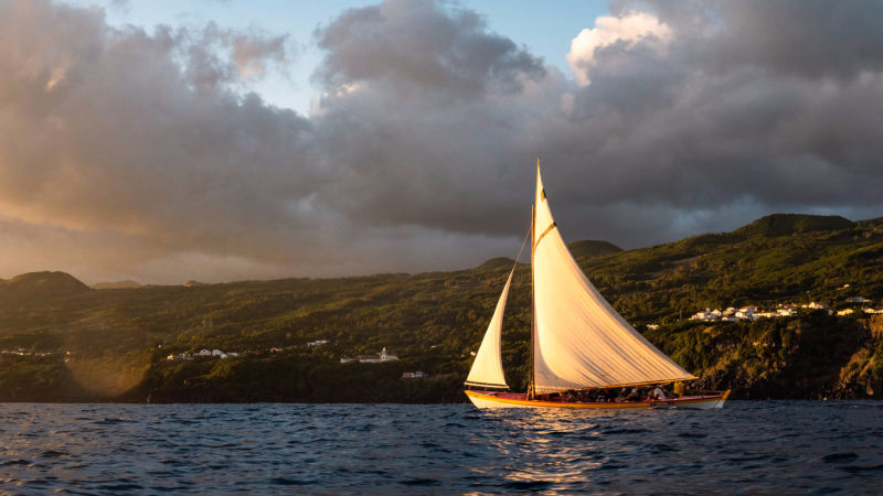 Pico island sailing "bote baleeiro"