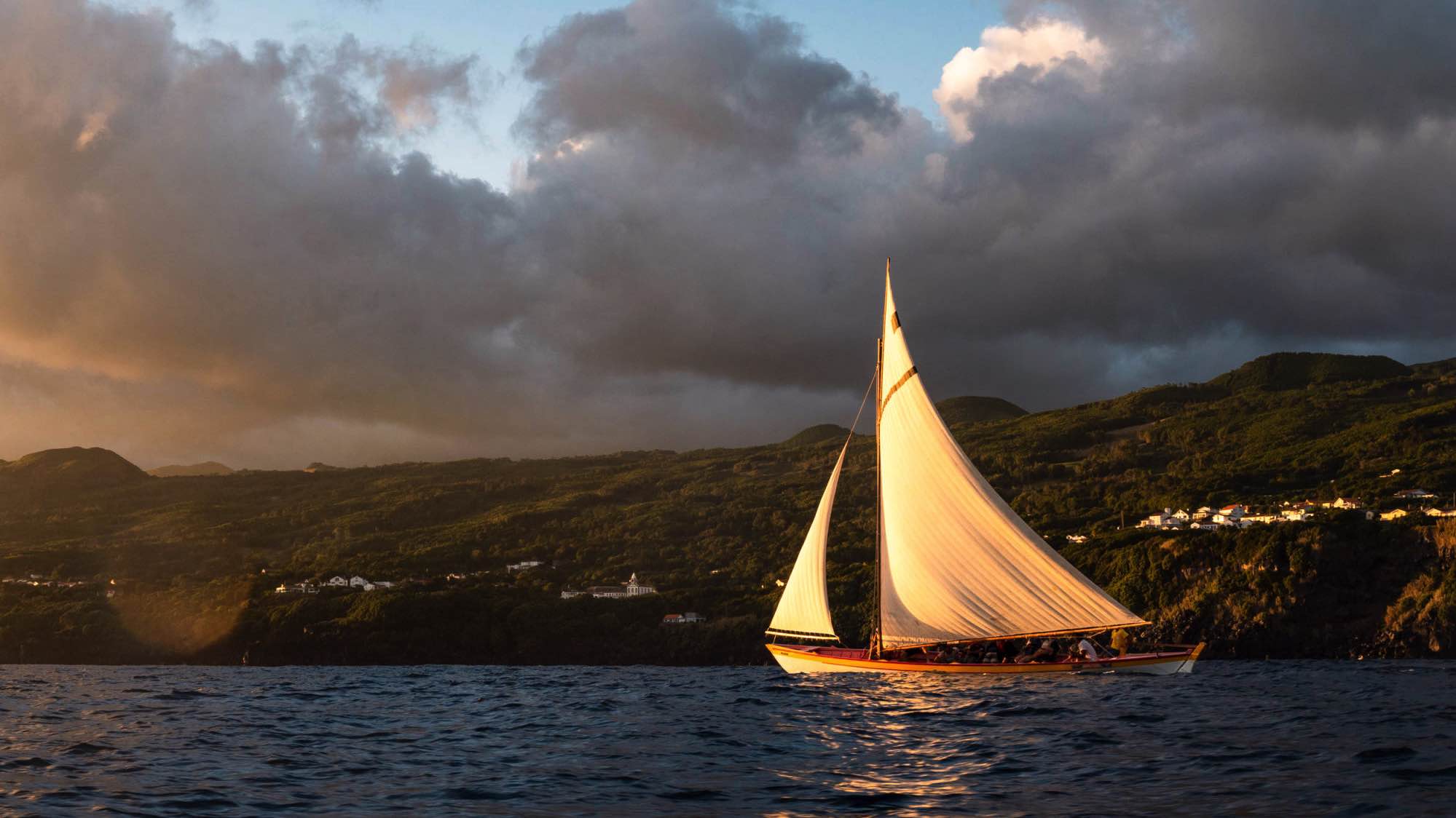 Pico island sailing "bote baleeiro"