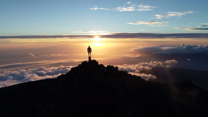 Highest possible point in Portugal - Pico island