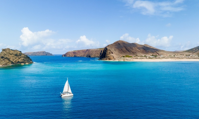 Sailing at Porto Santo