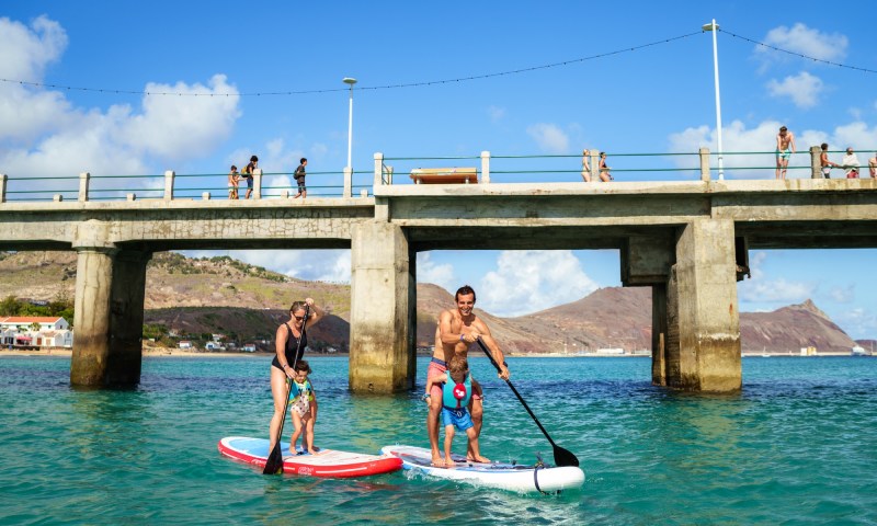 Stand Up Paddle Porto Santo pier