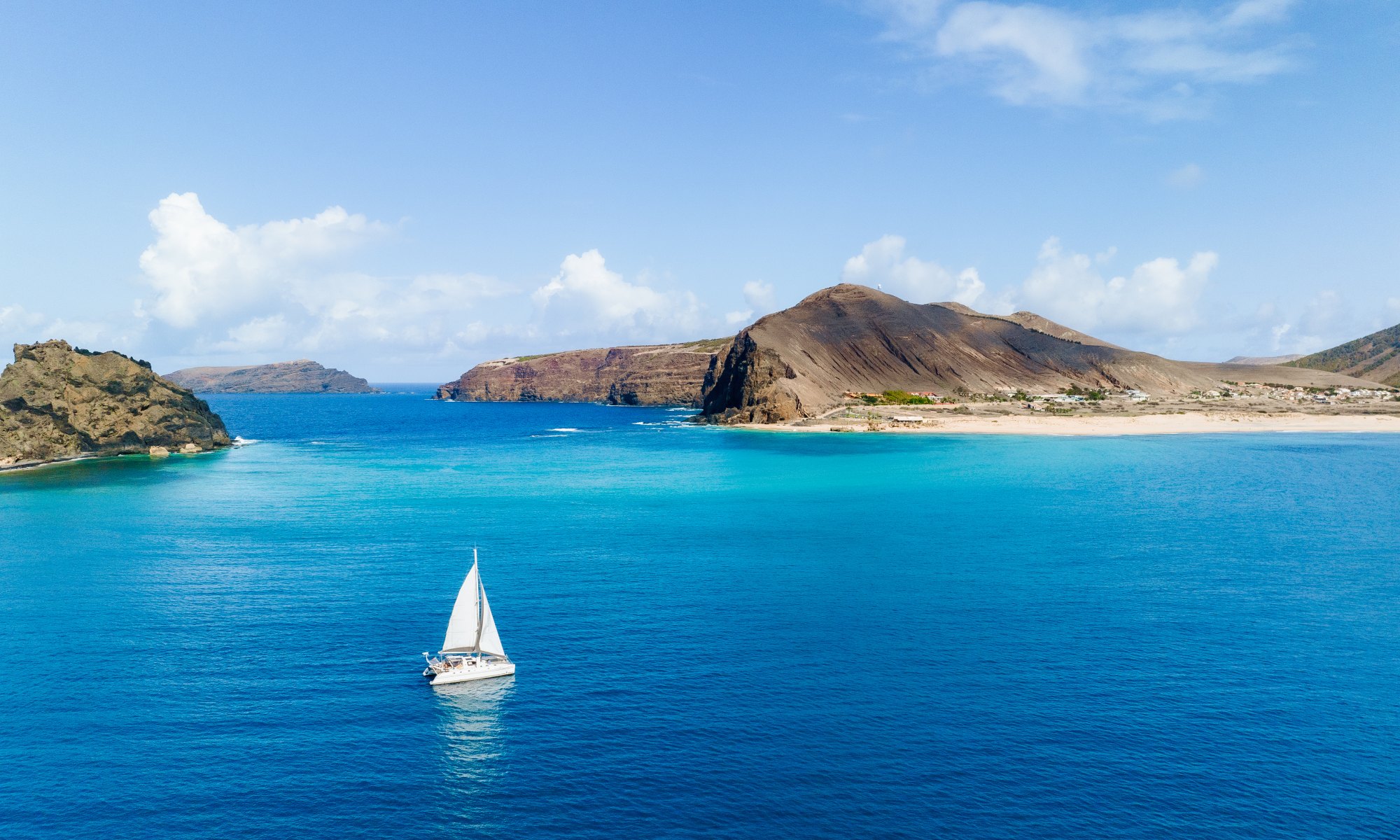 Sailing at Porto Santo